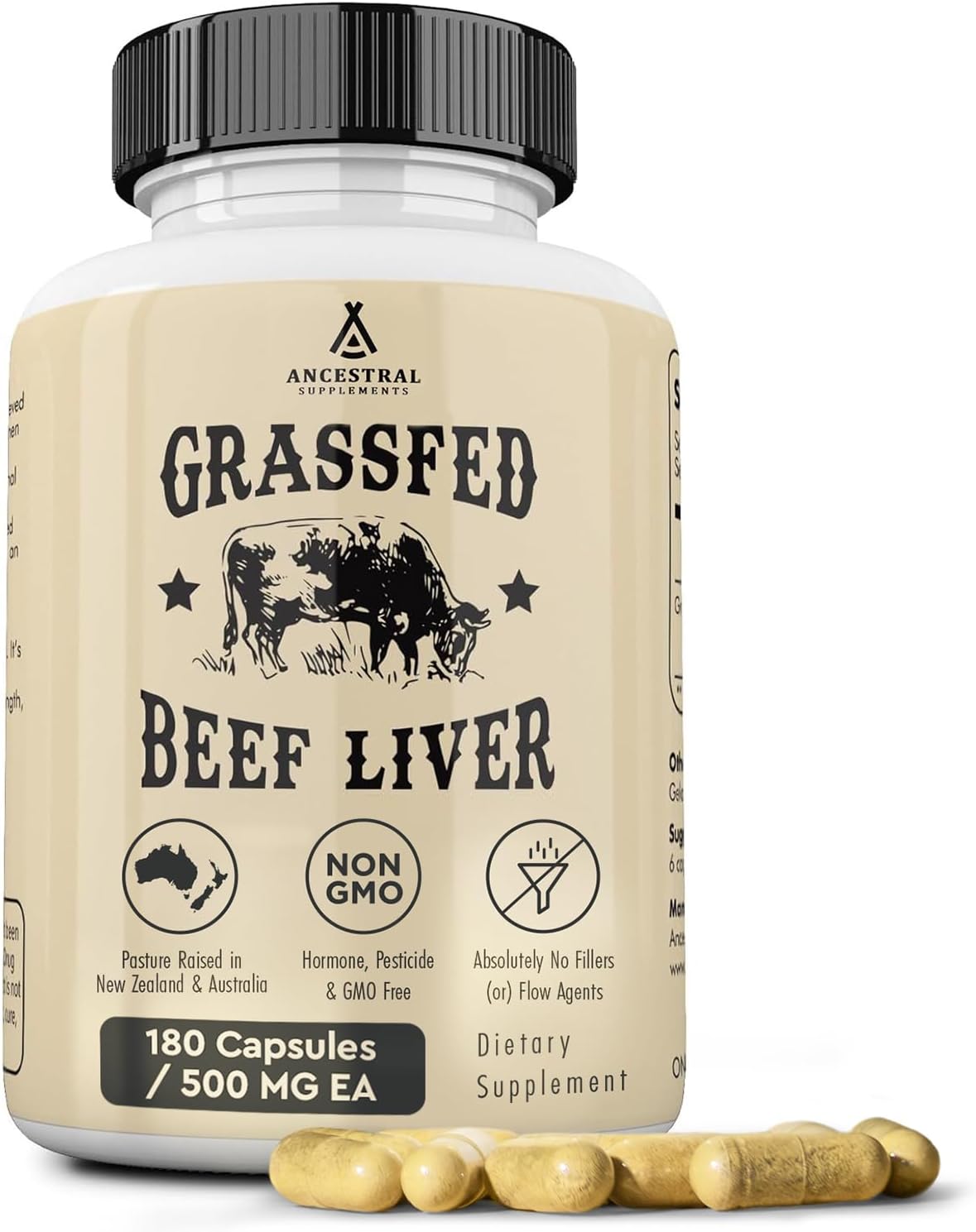 Grassfed Beef Liver Capsules
